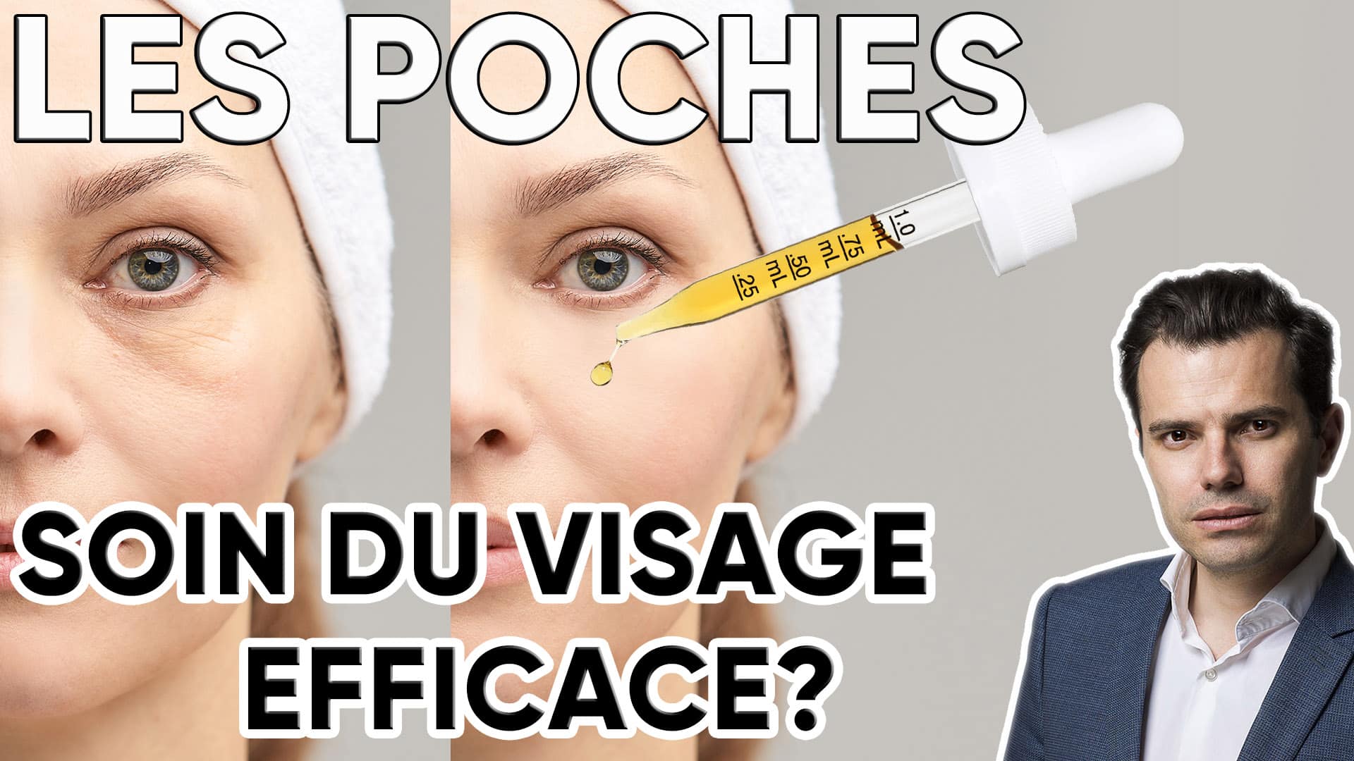 Poches Malaires Oedeme Lymphatique Sous L Oeil Soin Anti-Poches -