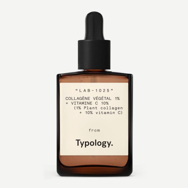 Avis Sérum rides et perte de fermeté | Collagène végétal 1% + vitamine C 10% Typology