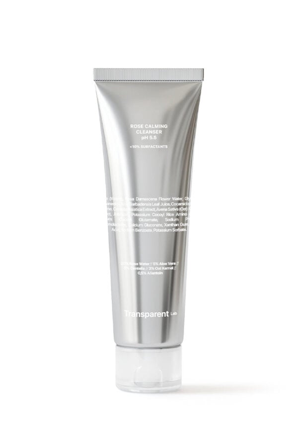 Avis ROSE CALMING CLEANSER PH 5.5 - Doux nettoyant visage Transparent Lab