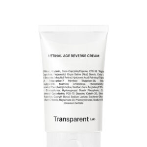 Avis RETINAL AGE REVERSE CREAM - Crème visage anti-âge Transparent Lab