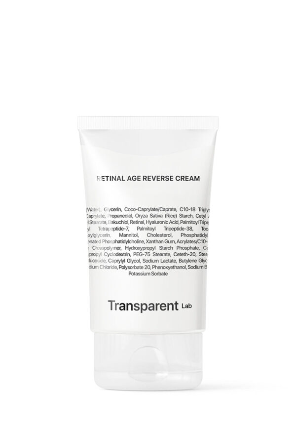 Avis RETINAL AGE REVERSE CREAM - Crème visage anti-âge Transparent Lab