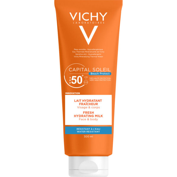 Avis Ideal Soleil Lait Hydratant Ip50+ Protection corps 300 ml vichy