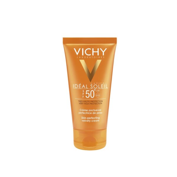 Avis Ideal Soleil Crème onctueuse visage SPF50+ Protection vichy