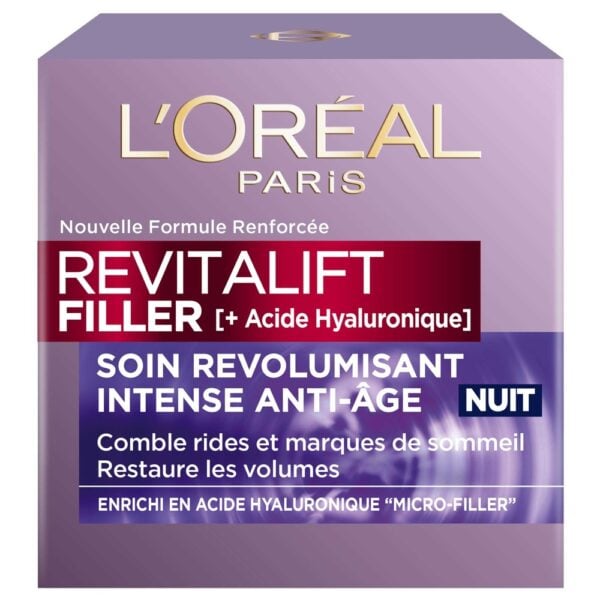 Avis REVITALIFT FILLER Crème de Nuit L'Oréal Paris