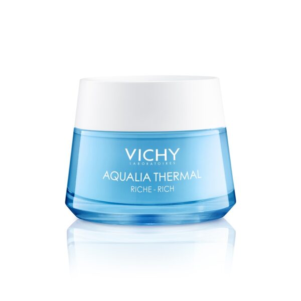 Avis AQUALIA THERMAL Crème riche hydratante pot vichy