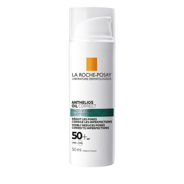 Avis Anthelios Crème solaire visage réduit les pores et corrige imperfections SPF50 La roche-Posay