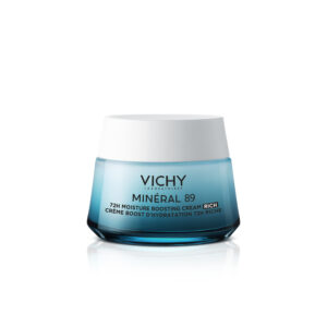 Avis Minéral 89 crème jour texture riche boost d'hydratation 72h vichy
