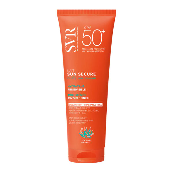 Avis Sun Secure Lait Sans Parfum SPF50+ 2 Solaire SVR