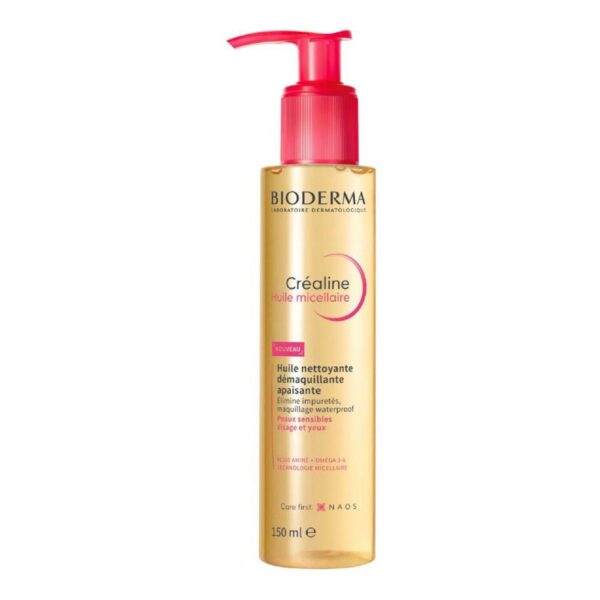 Avis Créaline Huile Micellaire – Huile nettoyante démaquillante apaisante Bioderma