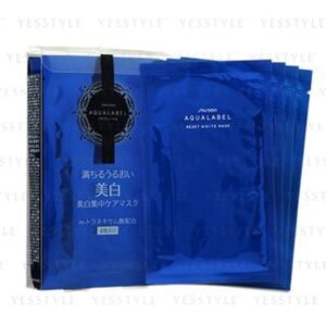Avis Aqualabel White Mask 4 pcs Shiseido