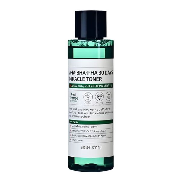Avis AHA, BHA, PHA 30 Days Miracle Toner SOME BY MI