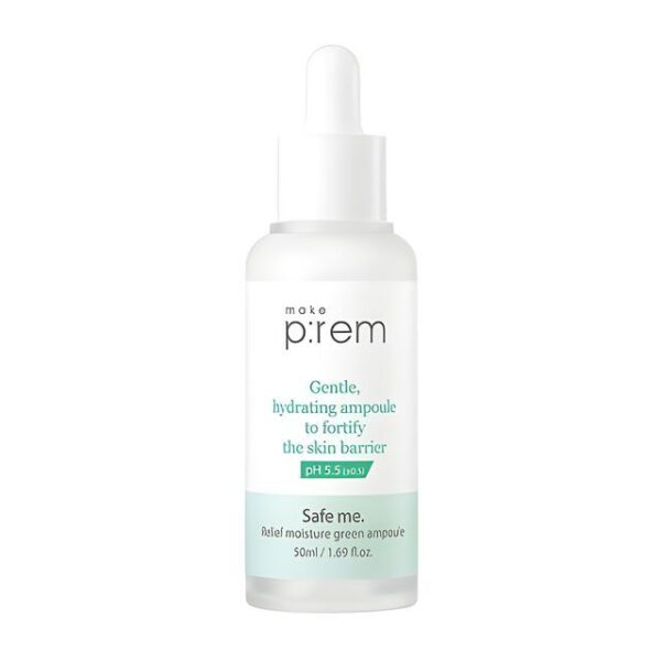Avis Safe Me. Relief Moisture Green Ampoule make p:rem