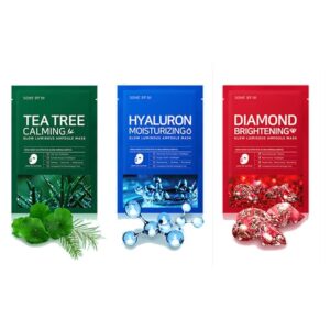 Avis Glow Luminous Ampoule Mask - 3 Types Hyaluron Moisturizing SOME BY MI