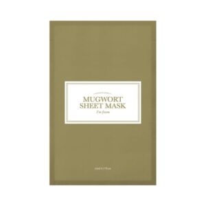 Avis Mugwort Sheet Mask x I'm from