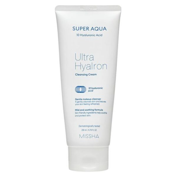 Avis Super Aqua Ultra Hyalon Cleansing Cream MISSHA