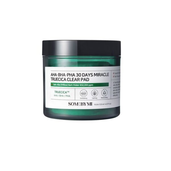 Avis AHA, BHA, PHA 30 Days Miracle Truecica Clear Pad 70 pcs SOME BY MI