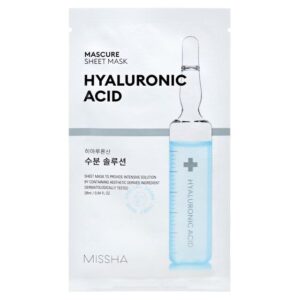 Avis Mascure Sheet Mask - 7 Types Hyaluronic Acid MISSHA