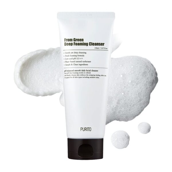 Avis From Green Deep Foaming Cleanser PURITO