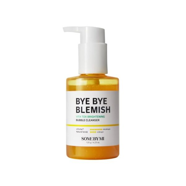 Avis Bye Bye Blemish Vita Tox Brightening Bubble Cleanser SOME BY MI