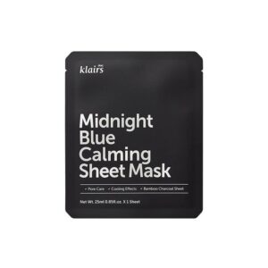 Avis Sheet Mask - 2 Types Midnight Blue Calming Dear, Klairs