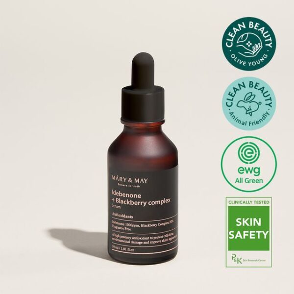 Avis Idebenone + Blackberry Complex Serum Mary&May