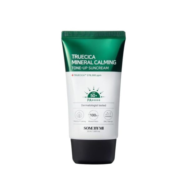 Avis Truecica Mineral Calming Tone-Up Suncream SOME BY MI