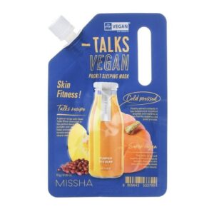 Avis Talks Vegan Squeeze Pocket Sleeping Pack - 3 Types Skin Fitness MISSHA