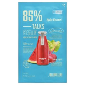 Avis Talks Vegan Squeeze Sheet Mask - 7 Types Hydro Booster MISSHA