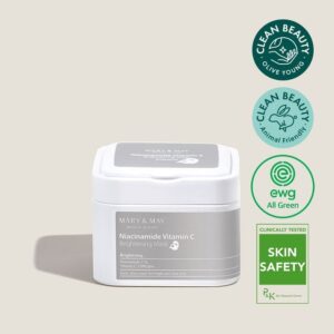 Avis Niacinamide Vitamin C Brightening Mask 30 sheets Mary&May