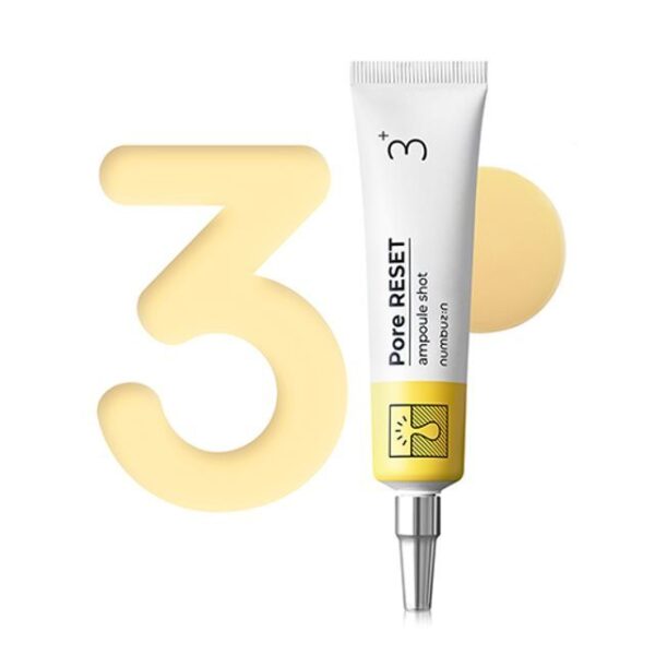 Avis No. 3 Pore Reset Ampoule Shot numbuzin