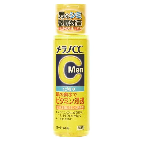 Avis Melano CC Vitamin C Men Anti-Blemish Concentration Brightening Lotion Rohto Mentholatum
