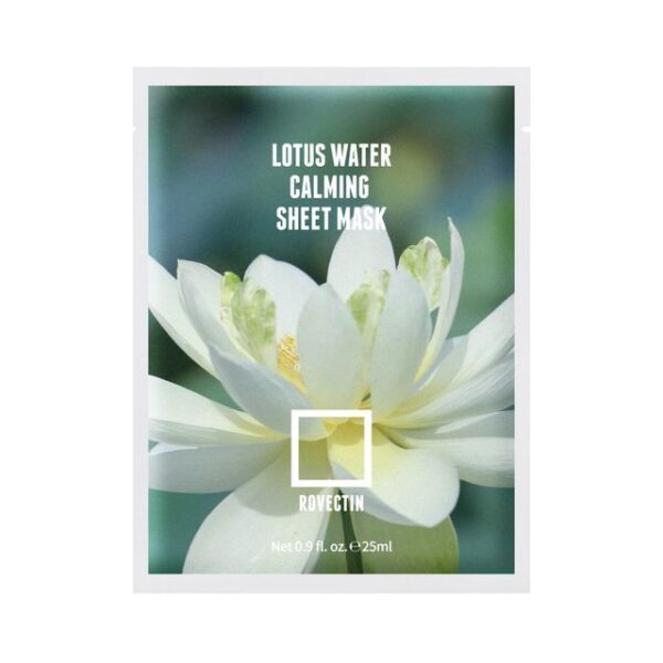 Avis Clean Lotus Water Calming Sheet Mask x 1 pc ROVECTIN