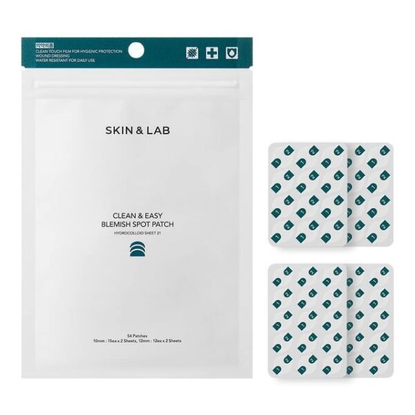 Avis Clean & Easy Blemish Spot Patch 54 Patches SKIN&LAB