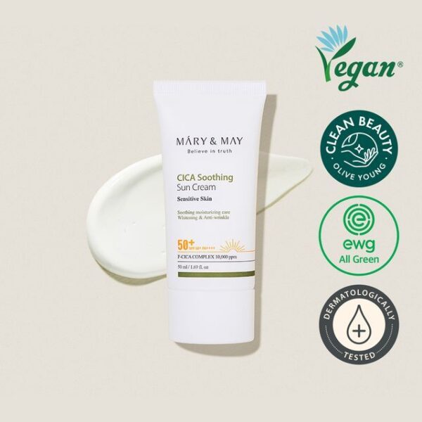 Avis Cica Soothing Sun Cream Mary&May