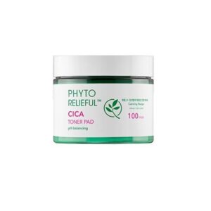 Avis Phyto Relieful Cica Toner Pad 100 pads THANK YOU FARMER