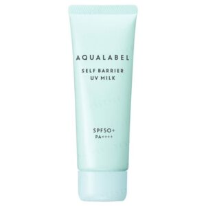 Avis Aqualabel Self Barrier UV Milk SPF 50+ PA++++ Shiseido