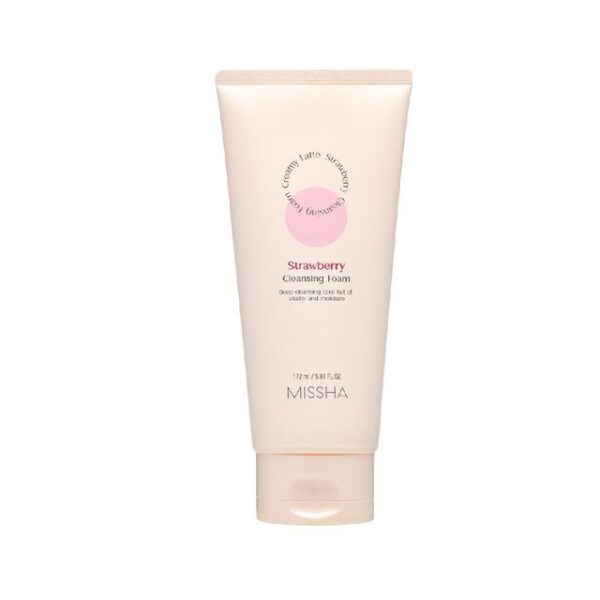 Avis Creamy Latte Cleansing Foam - 3 Types Strawberry MISSHA