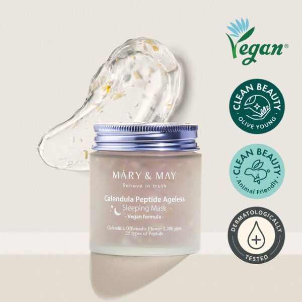 Avis Calendula Peptide Ageless Sleeping Mask Mary&May
