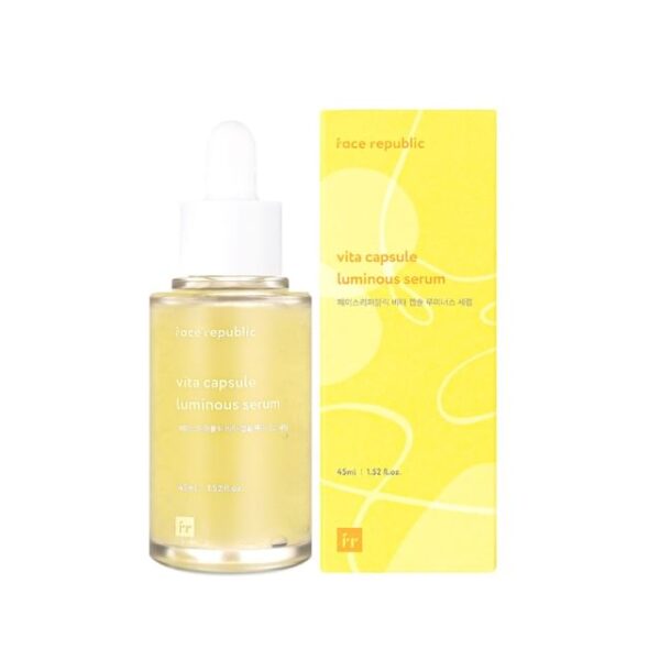 Avis Vita Capsule Luminous Serum face republic