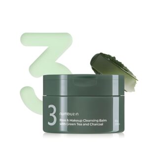 Avis No.3 Pore & Makeup Cleansing Balm With Green Tea And Charcoal numbuzin