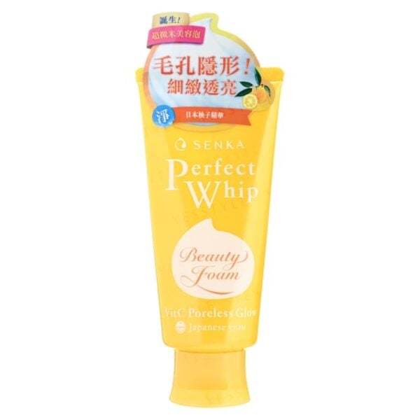 Avis Senka Perfect Whip Yuzu Vit C Poreless Glow Face Wash Shiseido