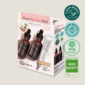 Avis Idebenone Blackberry Serum Duo Twin Pack 3 pcs Mary&May