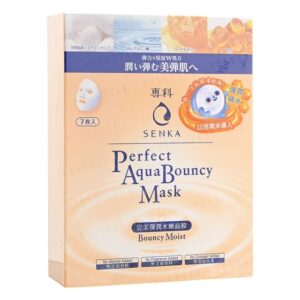 Avis Senka Perfect Aqua Bouncy Moist Mask 7 pcs Shiseido