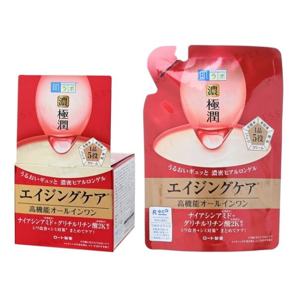 Avis Hada Labo Gokujyun Firming All in One Gel Rohto Mentholatum