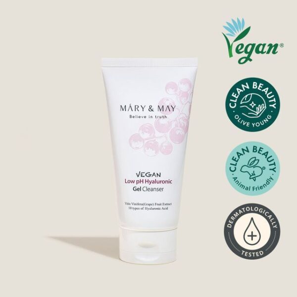 Avis Vegan Low pH Hyaluronic Gel Cleanser Mary&May