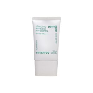 Avis UV Active Poreless Sunscreen innisfree