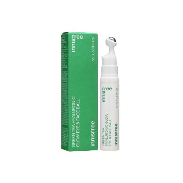 Avis Green Tea Hyaluronic Glow Eye & Face Ball innisfree