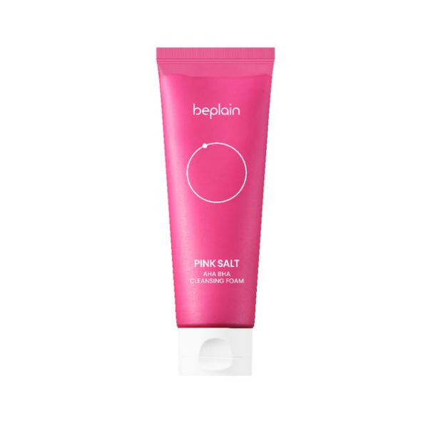 Avis Pink Salt Aha Bha Cleansing Foam beplain