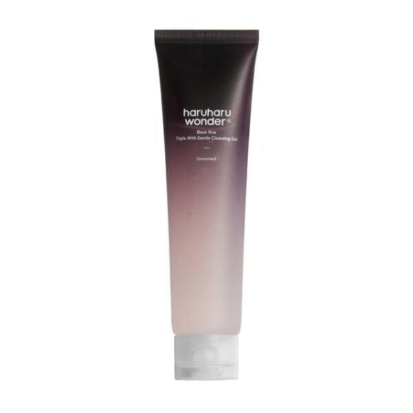 Avis Black Rice Triple AHA Gentle Cleansing Gel Haruharu WONDER