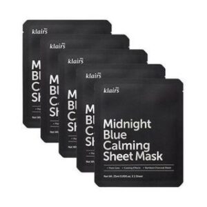 Avis Sheet Mask 5pcs (2 Types) Midnight Blue Calming 5pcs x Dear, Klairs